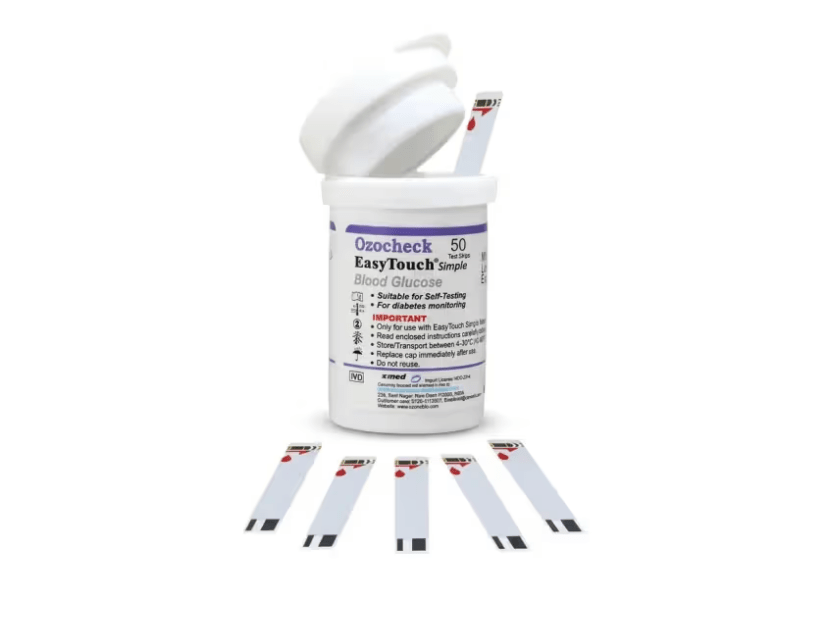 Ozone Ozotest Glucolyf Blood Glucose Test Strip - Global Surgicals