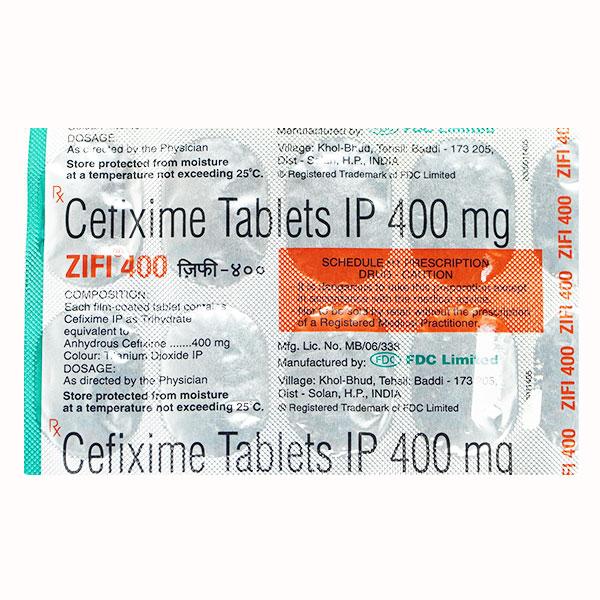 ZIFI 400 Tablet 10's