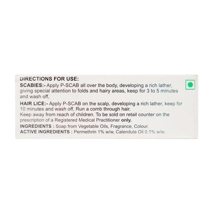 P Scab Soap 75gm - Global Surgicals