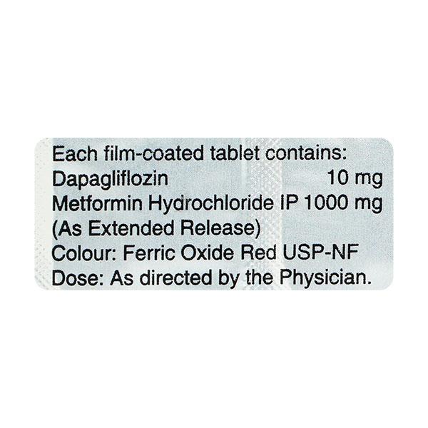 DAPAVEL M 10/1000 Tablet 10's