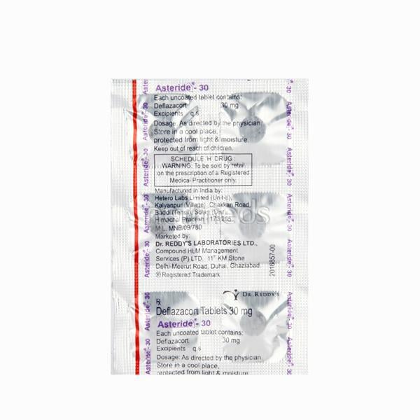 Asteride 30mg Tablet 6'S