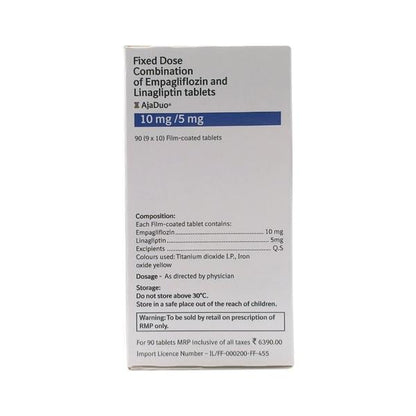Ajaduo 10mg Tablet 10'S