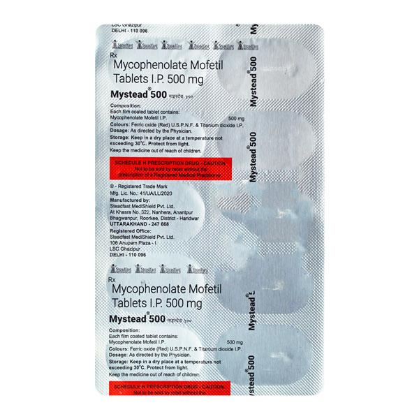 MYSTEAD 500 Tablet 10's