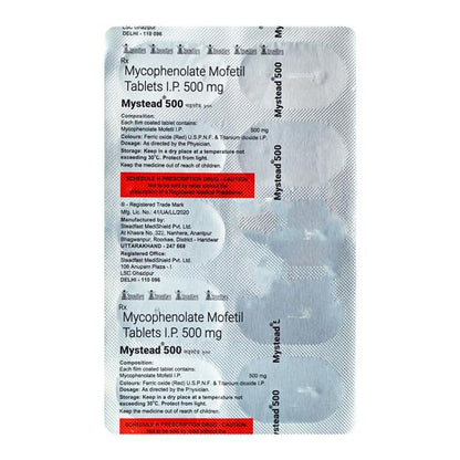 MYSTEAD 500 Tablet 10's