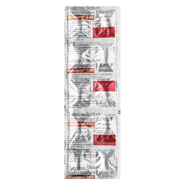Divalpro 500mg Tablet 10'S
