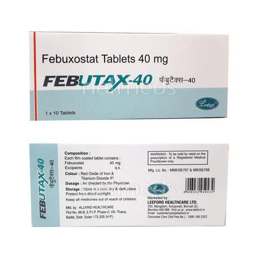 Febutax 40mg Tablet 10'S