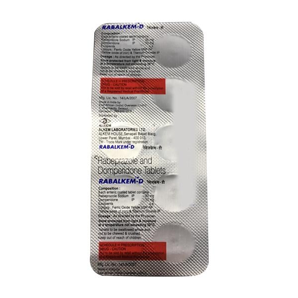 RABALKEM D Tablet 10's