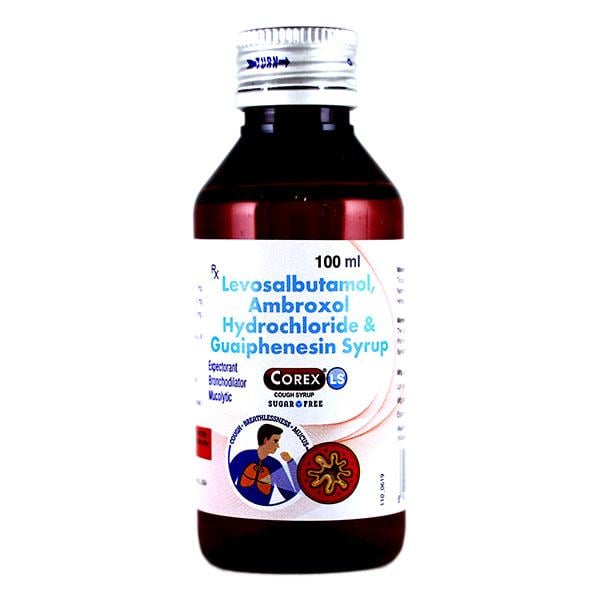 Corex LS Sugar Free Cough Syrup 100ml