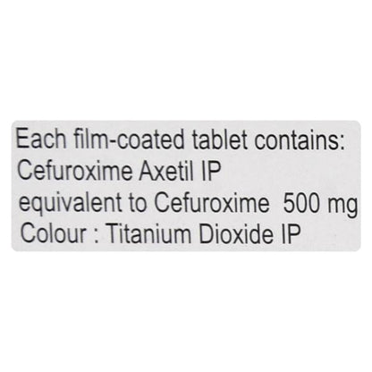 Zenoxim 500mg Tablet 10'S