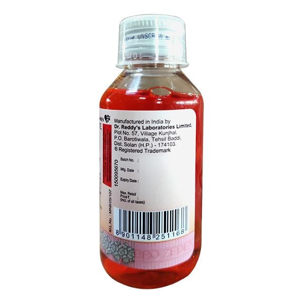 BRO ZEDEX SF NEW SUGAR FREE WET COUGH RELIEF Syrup 100ml