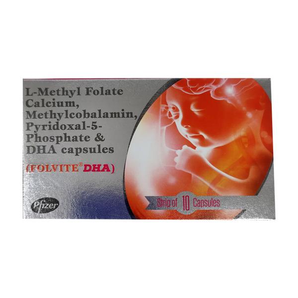 Folvite DHA Capsule 10'S
