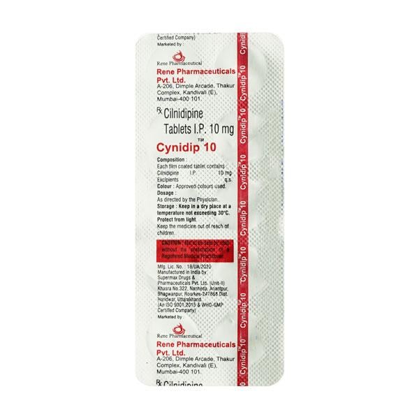CYNIDIP 10 Tablet 10's