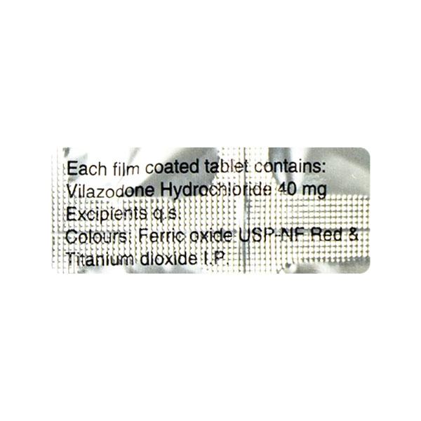 Vilazine 40mg Tablet 10'S