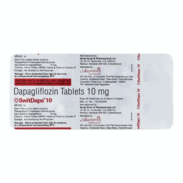 SWITDAPA 10 Tablet 10's