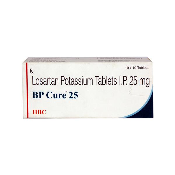 Bpcure 25mg Tablet 10'S