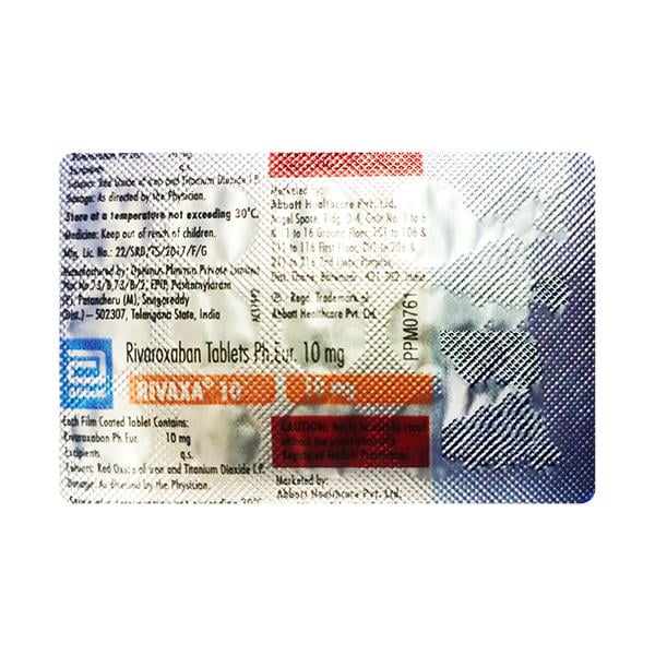 RIVAXA 10 Tablet 15's