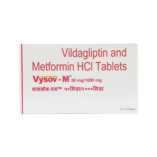 Vysov M 50/1000mg Tablet 10'S
