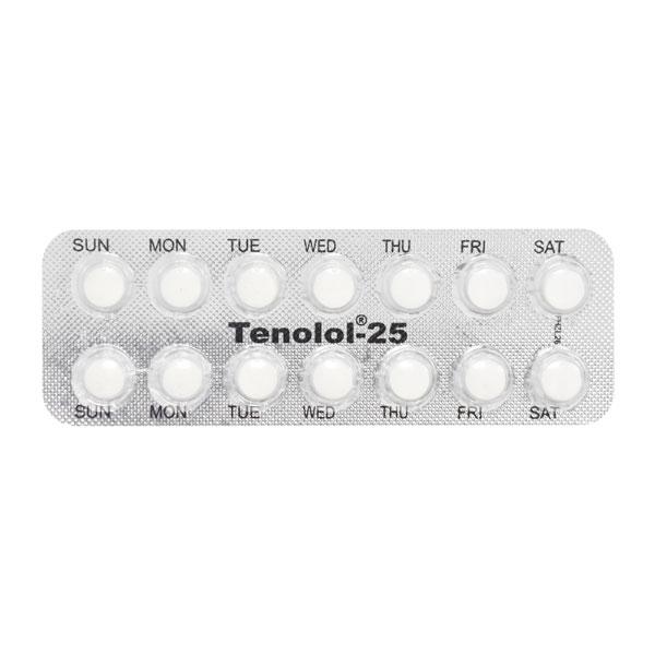 Tenolol 25mg Tablet 14'S