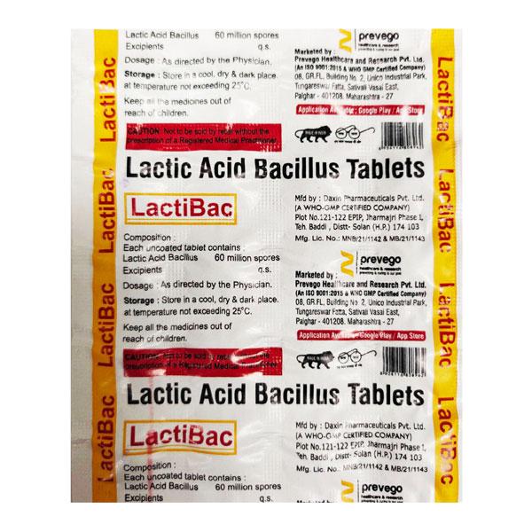LACTIBAC Tablet 20's
