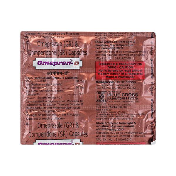 OMEPREN D Capsule 15's