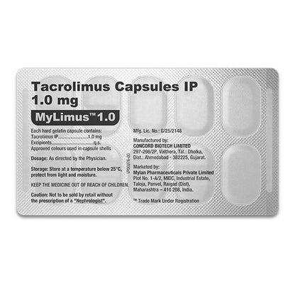 Mylimus 1mg Capsule 10'S