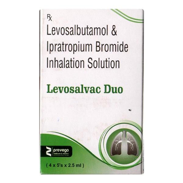 LEVOSALVAC DUO Respules 5x2.5ml