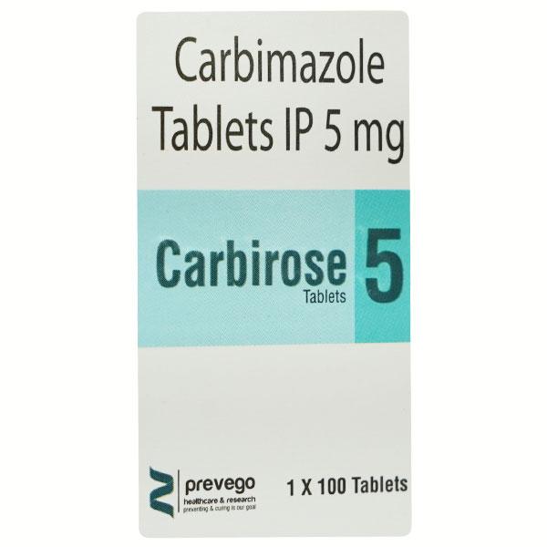 CARBIROSE 5 Tablet 100's