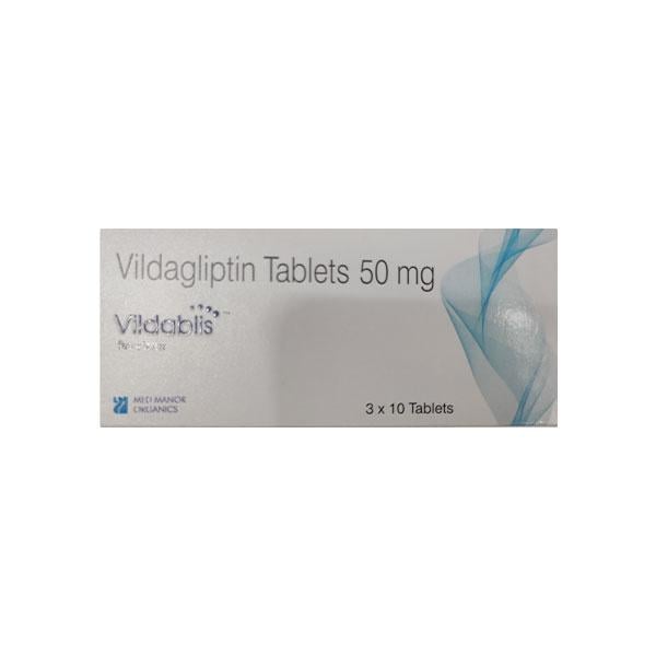 VILDABLIS 50mg Tablet 10's