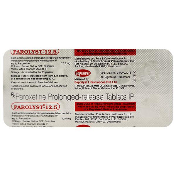 PAROLYST 12.5mg Tablet 10's