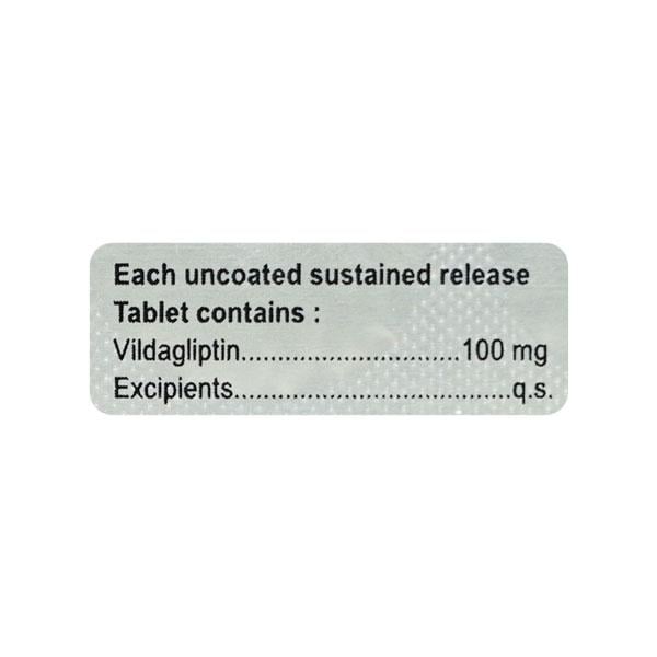 VILDANEX SR 100 Tablet 10's