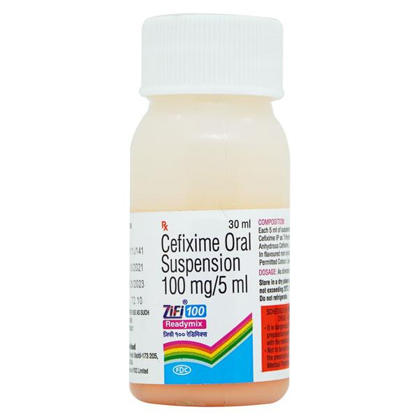 ZIFI 100 READYMIX Oral Suspension 30ml