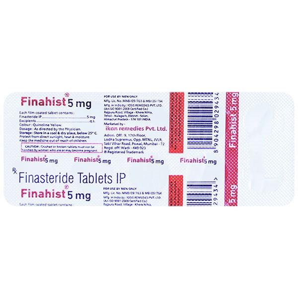 FINAHIST 5mg Tablet 10's