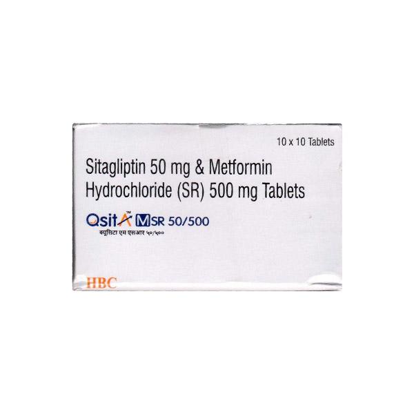 QSITA M SR 50/500 Tablet 10's