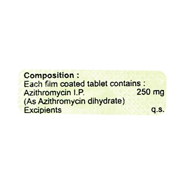 Azysafe 250mg Tablet 6'S