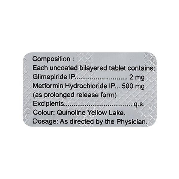APRIGLIM M 2mg Tablet 15's