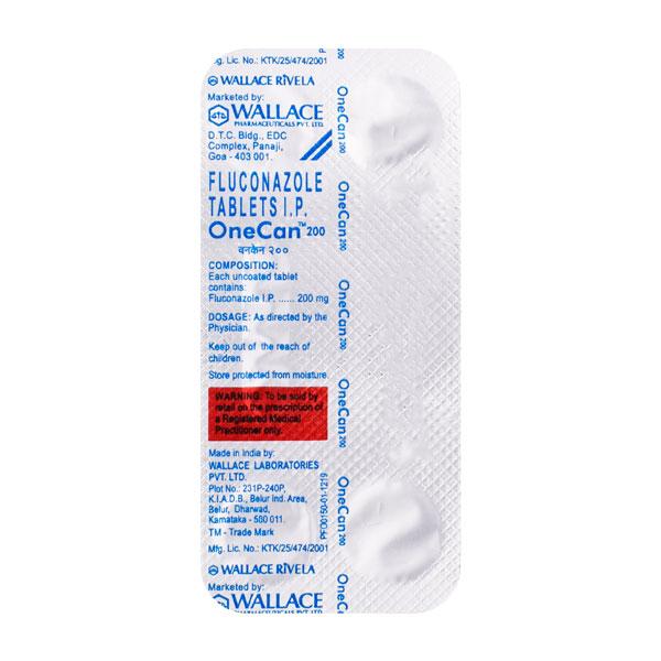 Onecan 200mg Tablet 4'S