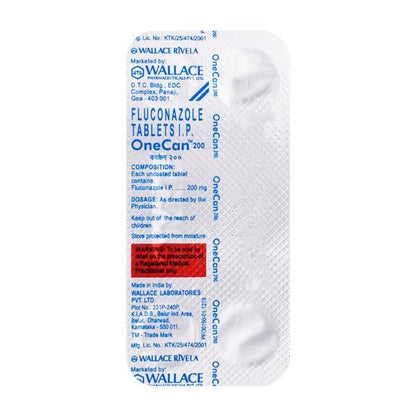 Onecan 200mg Tablet 4'S