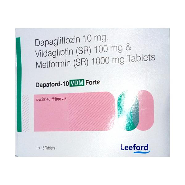 DAPAFORD 10 VDM FORTE Tablet 15's
