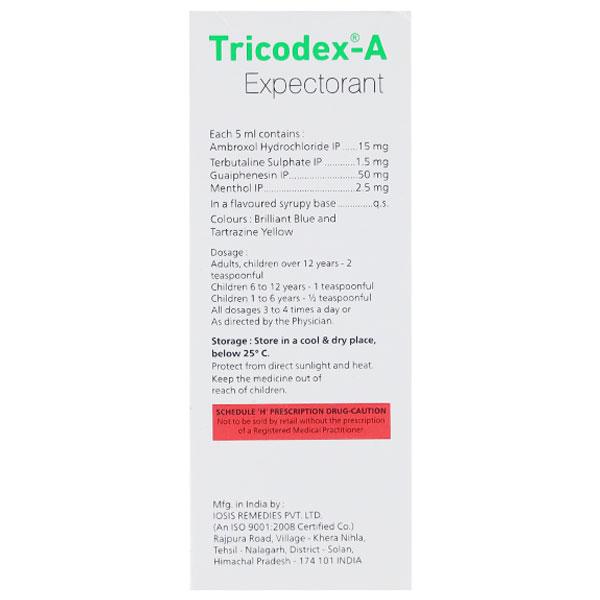 TRICODEX A Syrup 60ml
