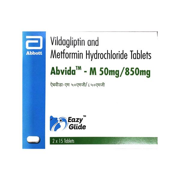ABVIDA M 50MG/850MG Tablet 15's
