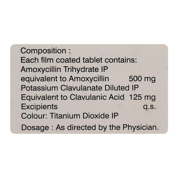 ULTIMOX DUO 625 Tablet 10's