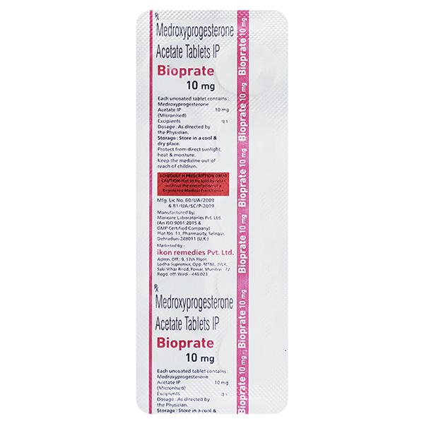 BIOPRATE 10mg Tablet 10's
