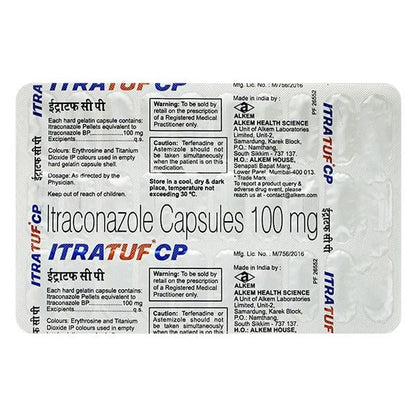 ITRATUF CP 100mg Capsule 30's
