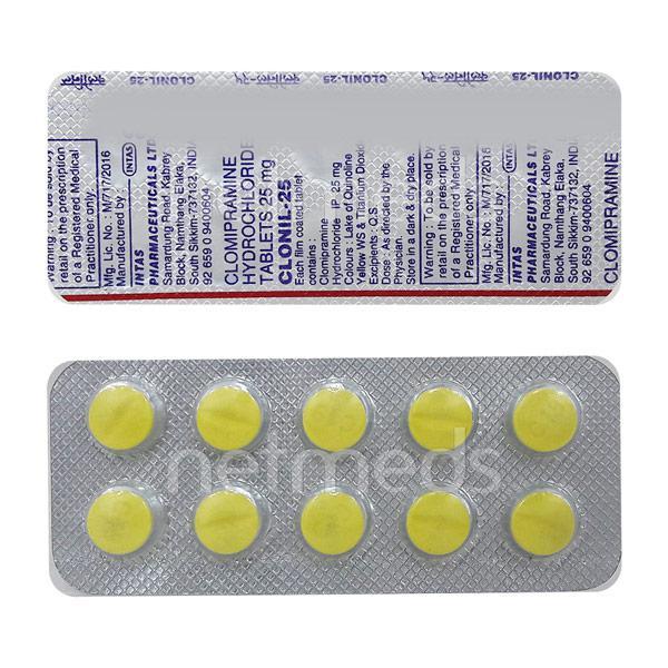 Clonil 25mg Tablet 10'S