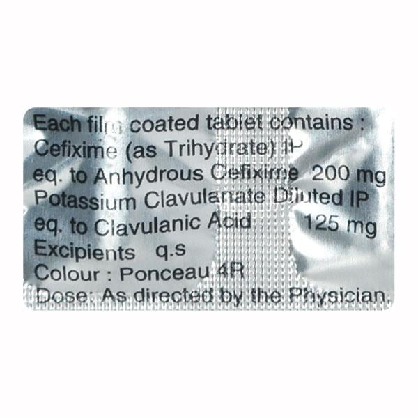 Ceftas CV 200mg Tablet 10'S