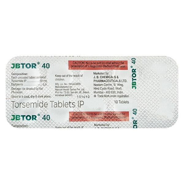 JBTOR 40 Tablet 10's