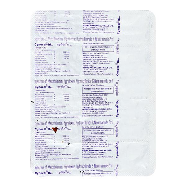 Cynocal 16 RF Injection 2ml