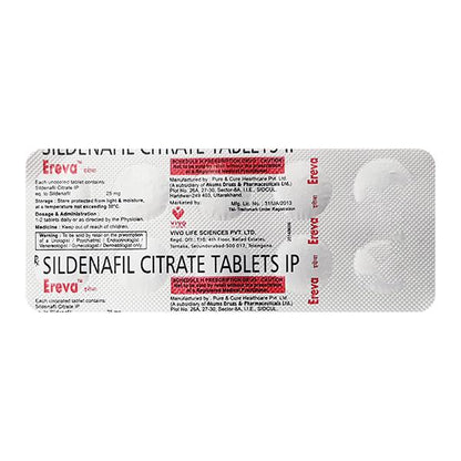 EREVA 25mg Tablet 10's
