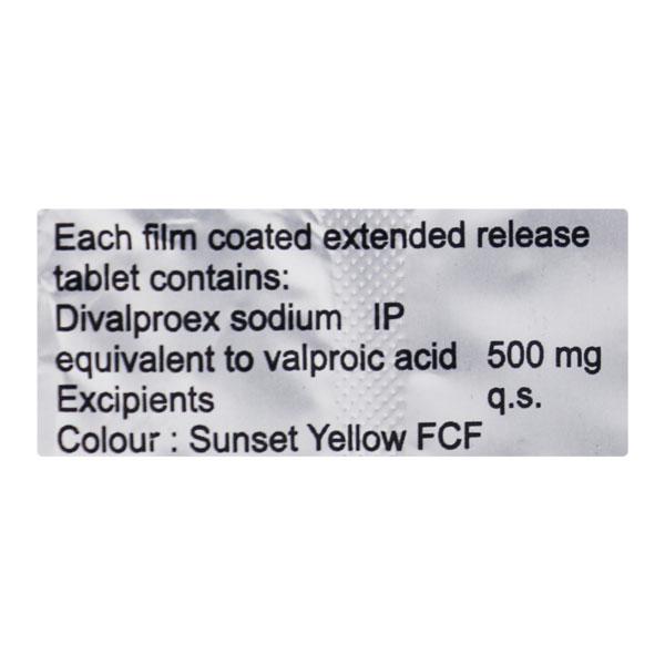 Divalid ER 500mg Tablet 10'S