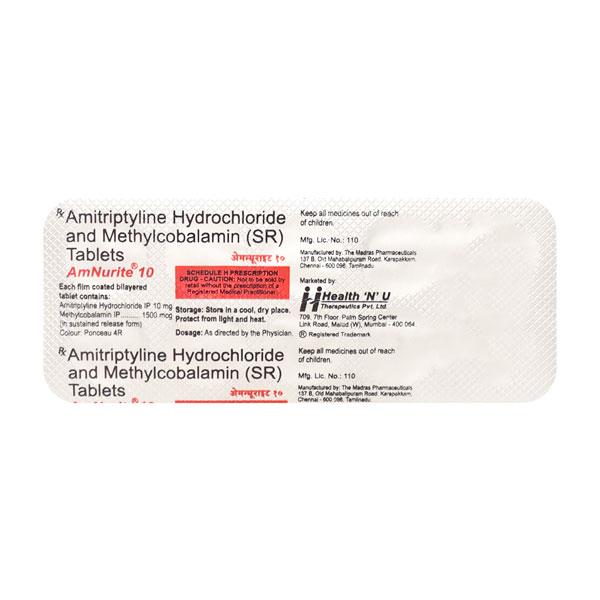 Amnurite 10mg Tablet 10'S